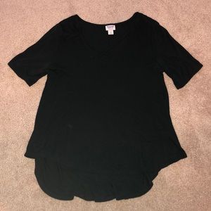 cross neck shirt
